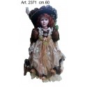 Bambola Porcellana Dama cm.60
