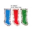 Calza TNT Pois Nastro Stelle cm.45 conf. pz.6
