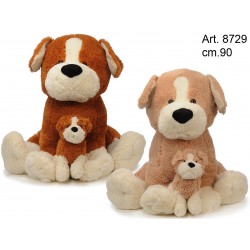 Peluche Maxi Cane c/Cucciolo cm.90 conf. pz.1