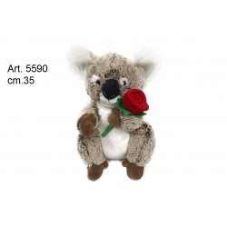 Pel. Koala c/Rosa cm.35