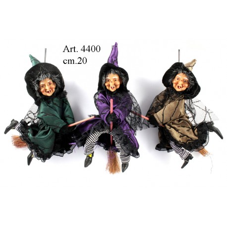 Befana Volante Poldina cm.20 conf. pz.3