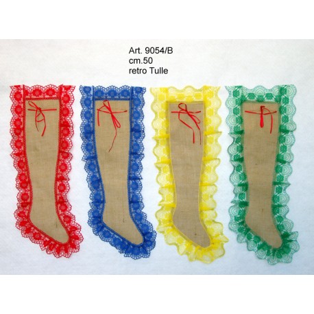 Calza Juta Trina Colorata Pezzi 6 cm.50