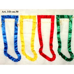 Calza Tulle Nastro Alto Pezzi 12 cm.50