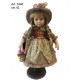 Bambola con Cestino Rose  cm.42  conf. pz. 1