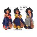 Befana Fanny Contenitore cm.17 conf. pz. 6