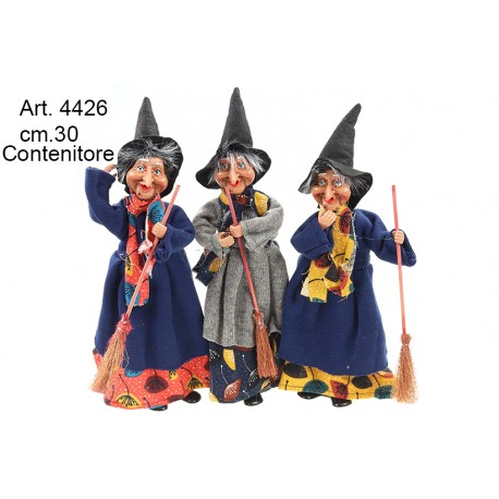 Befana Engy Contenitore cm.30 conf. pz. 3