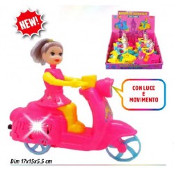 Bimba in Scooter con Luce g.5 pz.8