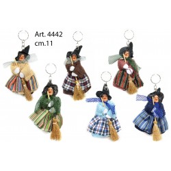 Befana Volante Portachiavi cm.11 pz.6
