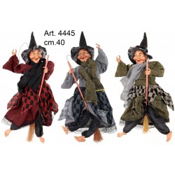 Befana Quadretti Volante cm.40 pz.3