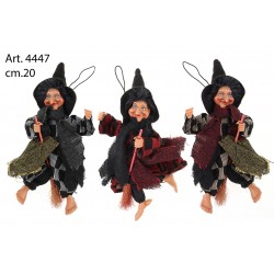 Befana Quadretti Volante cm.20pz.3