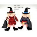 Befana Pezza Seduta Irma c/Sacco cm.25 pz.6