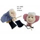 Befana Volante Pezza Sederona c/Sacco cm.15 pz.6