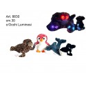 Peluche Animali c/Occhi Luminosi cm.30 pz.1