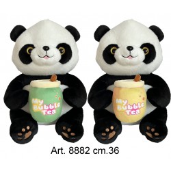 Peluche Panda Bubble Tea cm.36 pz.1