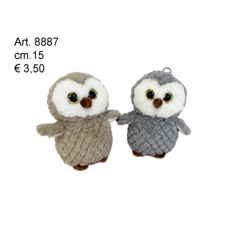 Peluche Gufetto Poppy cm.15 pz.2