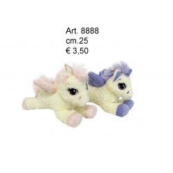 Peluche Unicorno Snow cm.25 pz.2