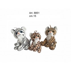Peluche Animali Savana cm.15 pz.3