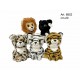 Peluche Animali Savana cm.20 pz.5