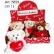 Peluche Orsetto c/Cuore cm.13 pz.12