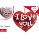 Peluche Cuore Gigante Gira Brilla cm.60 pz.1