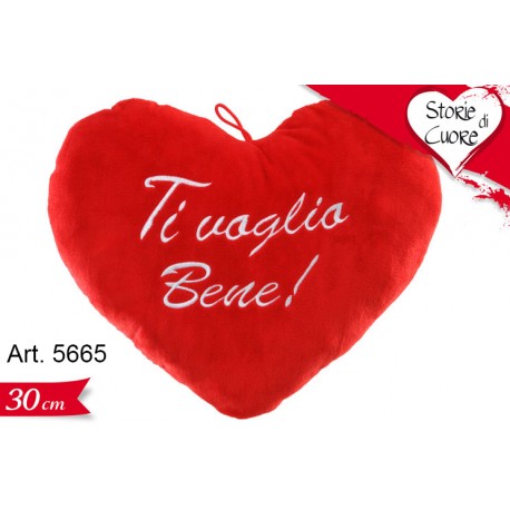 Peluche Cuore Ti Voglio Bene cm.30 pz.1