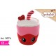 Peluche Bicchiere Cannuccia cm.18 pz.1