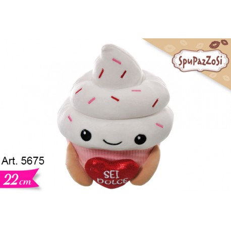 Peluche Cup Cake cm.22 pz.1