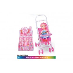Bambola in Passeggino Candy g.3