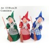 Befana Country Contenitore cm.28 conf. Pz. 3