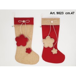 Calza Flowers cm.47  conf. pz. 3