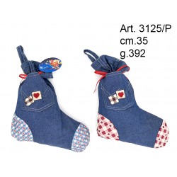 Calza Jeans Tasca cm.35 g.392 (2 col. ass.ti) conf. Pz. 3