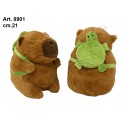 Pel. Capibara c/Zainetto cm.21 conf. pz. 1