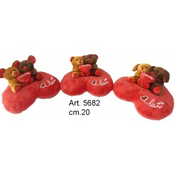 pel. Cuore c/Coppietta cm.22 conf. Pz. 1