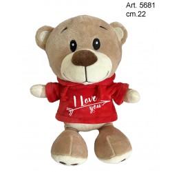pel. Orso c/Felpa cm.22 conf. Pz. 1