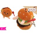 pel. Hamburger Portachiavi cm. 8 conf. Pz. 1