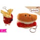 Pel. Hot Dog e Patatine P.chiavi cm.8 conf. Pz. 2