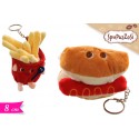 Pel. Hot Dog e Patatine P.chiavi cm.8 conf. Pz. 2