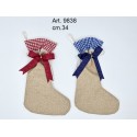 Calza Juta Fiocco Glitter cm.34 (col. ass.ti) conf. pz.6