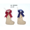 Calza Mignon Juta Fiocco Glitter cm.20 (col. ass.ti) conf pz.6