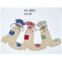 Calza Scarpone Patchwork cm.39 (col. ass.ti) conf. pz.6