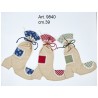 Calza Scarpone Patchwork cm.39 (col. ass.ti) conf. pz.6