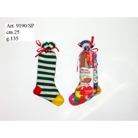 Calza Mignon Righe Toppe cm.25 g.151 conf. pz. 6