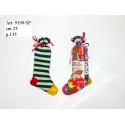 Calza Mignon Righe Toppe cm.25 g.151 conf. pz. 6