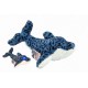 Peluche Animali c/Occhi Luminosi cm.30 pz.1