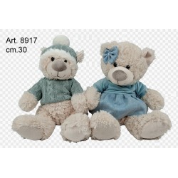 Pel. Orsetti Lui e Lei cm.30 conf. pz. 2 ass.ti