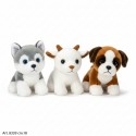 Stuffed animals dogs and ibexes cm.18