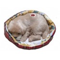 Golden Retriever in kennel 13cm, with noise (snoring) pack of 1