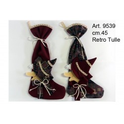 Calza Patchwork con testa Grande cm.45