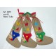 Calza Juta W la Befana cm.40 Conf. Pz.3
