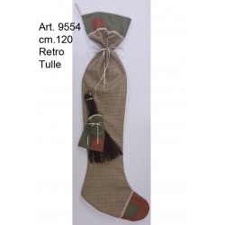 Calza Gigante Scozzese c/scopa cm.120 pz.1